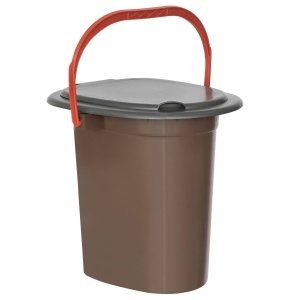 Miscellaneous Bucket-toilet with lid