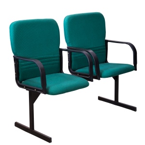 Furniture for theaters and waiting rooms Dafne-bench (2-seater)