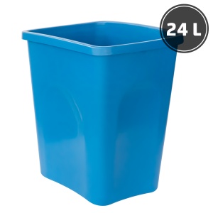Plastic trash bins and urns Garbage bin 24 l. (color)