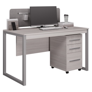 Office and work tables Table with a curbstone 