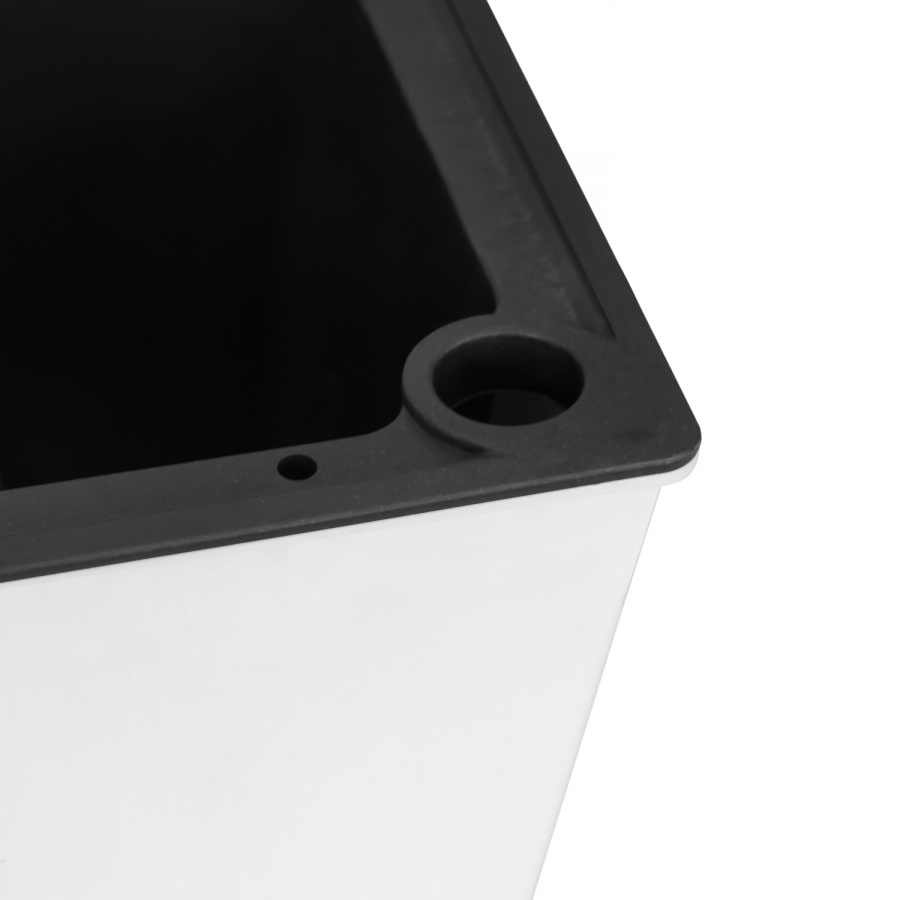 Гүл өсіретін құмыра Блум ақ (орташа)