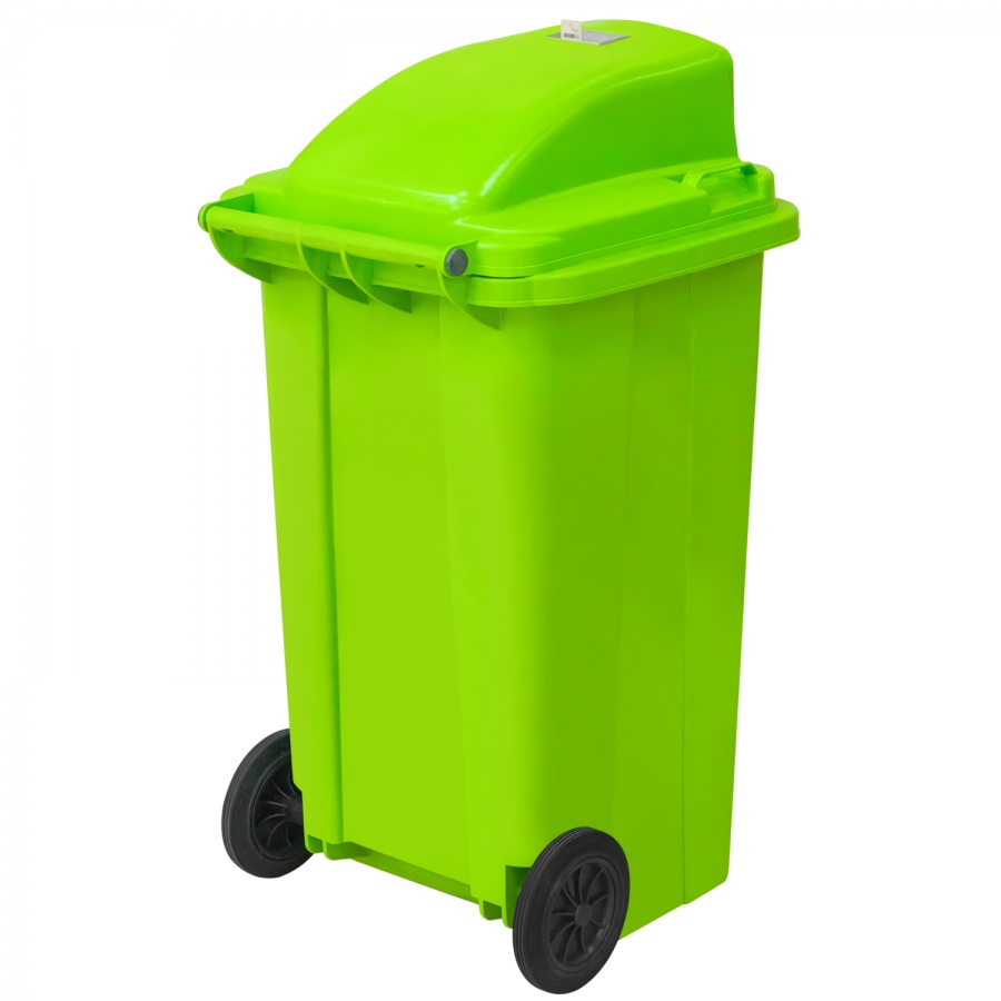 Waste bin combined (cover with window) (120 l)