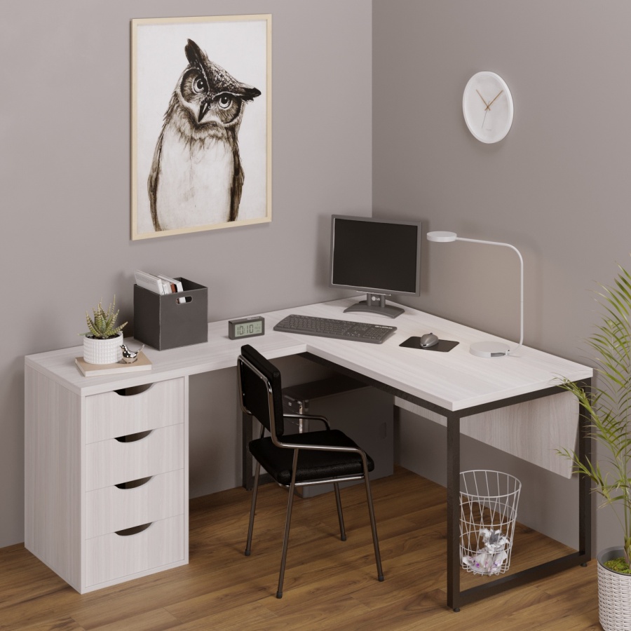 Стол с тумбой Тейлор