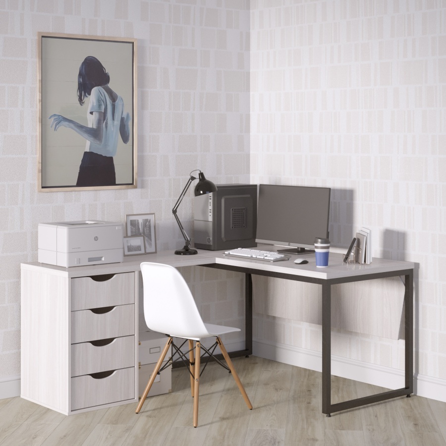 Стол с тумбой Тейлор