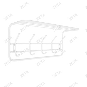 Настенные вешалки Вешалка с полкой 60 (Цвет на выбор)
