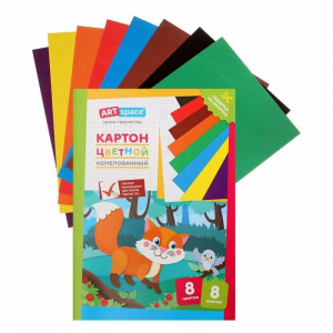 Канцтовары Картон бел. А4 ArtSpace 